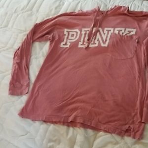 l/s hoodie with pocket, thin material